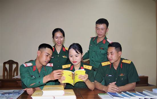 Bộ Chỉ huy Quân sự tỉnh Gia Lai Hưởng ứng ngày Sách và Văn hóa đọc Việt Nam 2022
