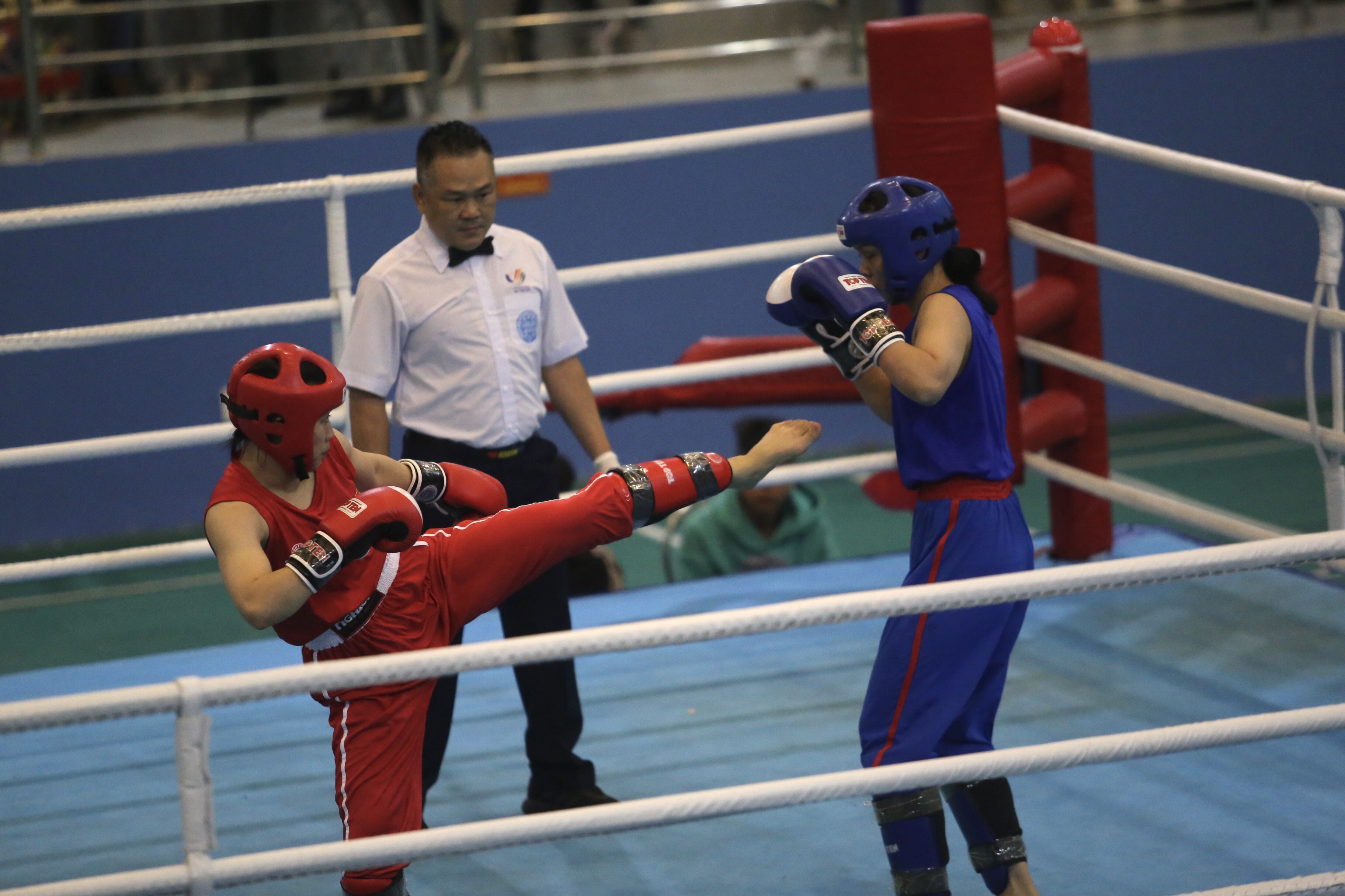 Lê Thị Nhi xuất sắc giành huy chương vàng Kickboxing cho đoàn Gia Lai
