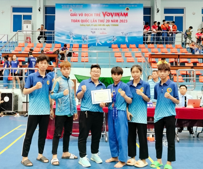 Gia Lai giành 2 tấm huy chương ở Giải Vô địch trẻ Vovinam toàn quốc