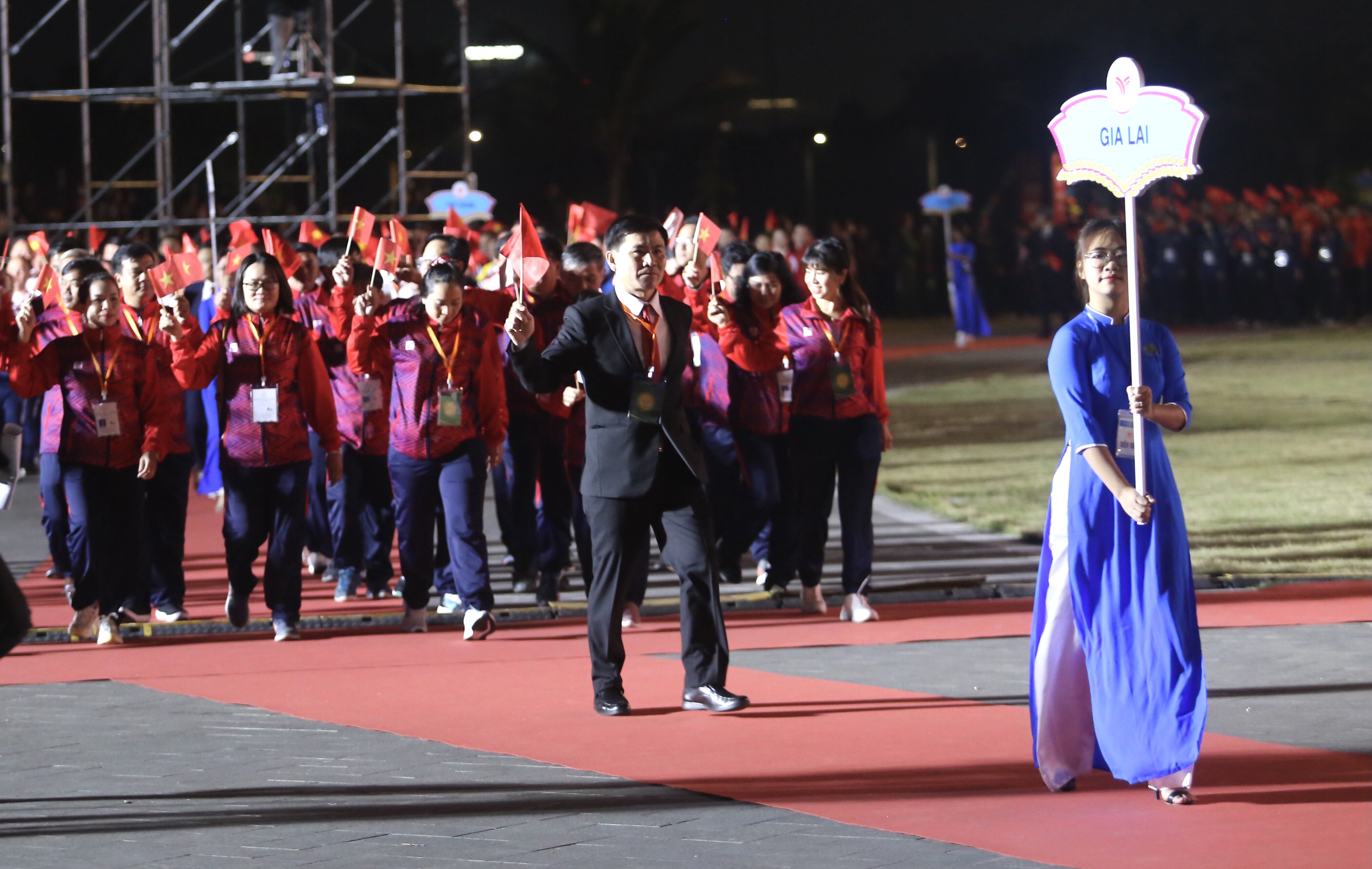 Hơn 10 ngàn người dự lễ khai mạc Đại hội Thể thao toàn quốc