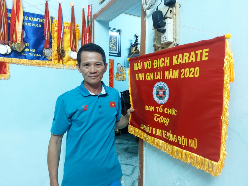 Võ đường Karate lừng danh ở Ia Yok