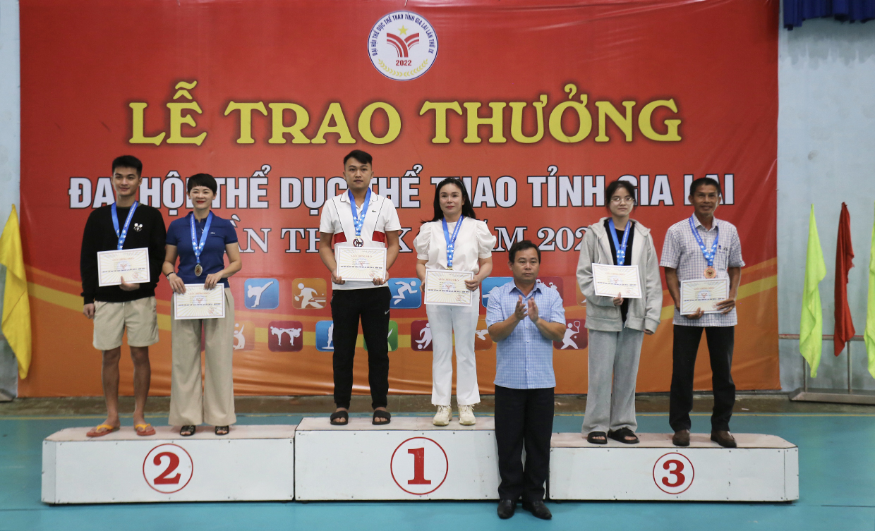 Đại hội Thể dục thể thao tỉnh Gia Lai lần thứ IX năm 2022: Pleiku giành trọn 5 huy chương vàng môn quần vợt