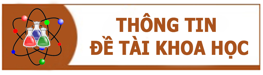 Thông tin đề tài khoa học